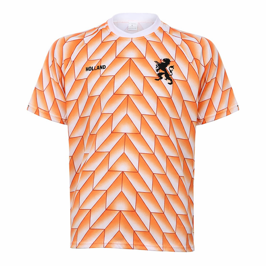 EK 88 Voetbalshirt van Basten 1988 - Oranje - Kind en Volwassenen