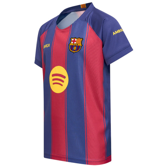 FC Barcelona Voetbaltenue Lamine Yamal Thuis - 2025-2026 - Kind